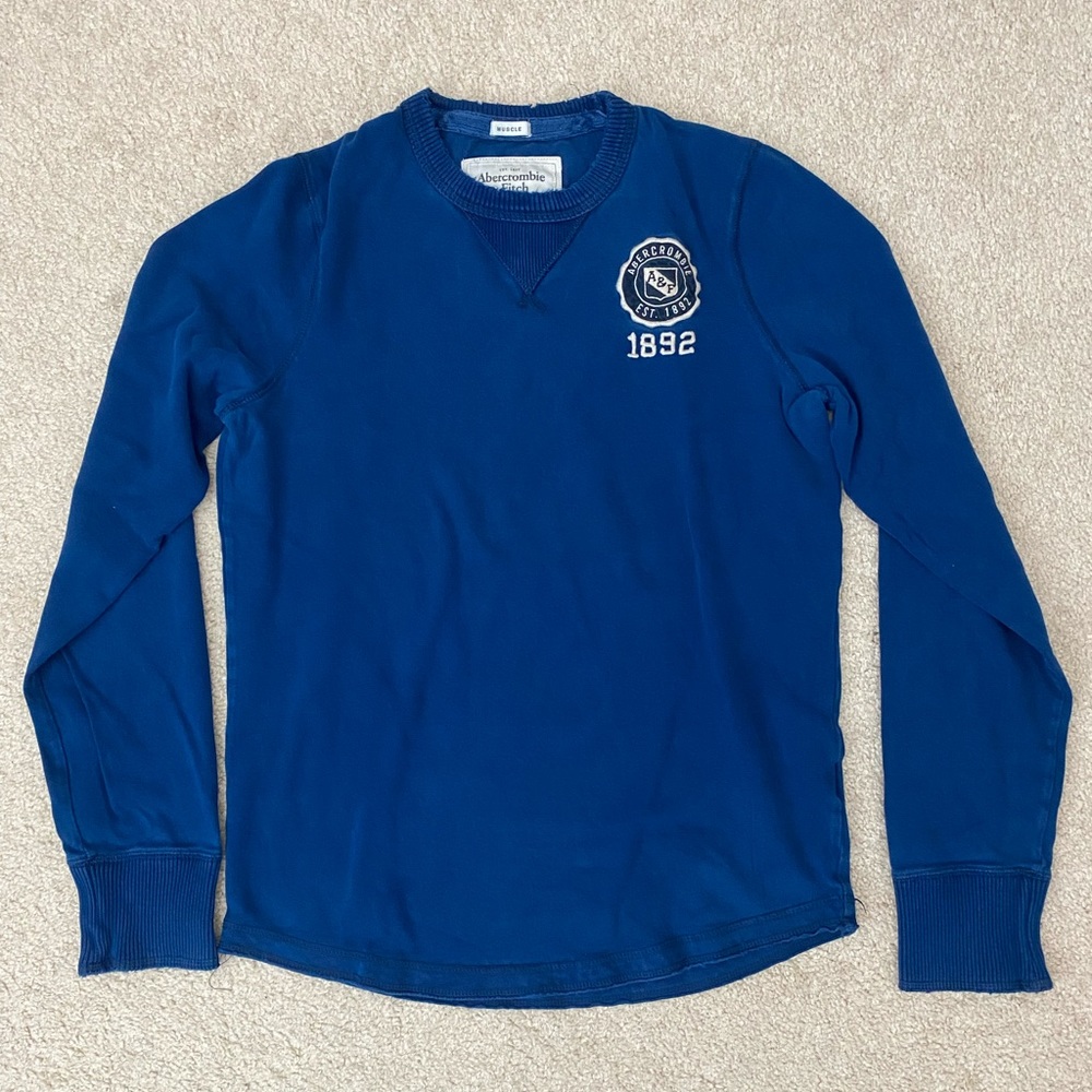 Abercrombie & Fitch Blue Long Sleeve